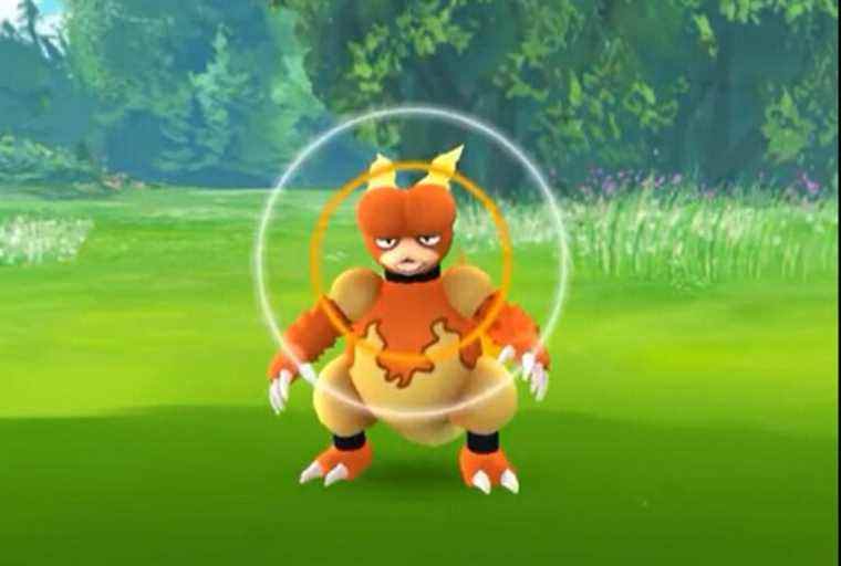 Magmar Spotlight Hour Pokemon GO, Shiny Magmar décembre 2021
