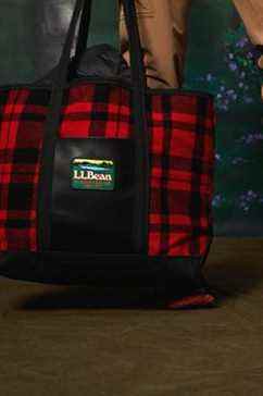 Bateau et fourre-tout LL Bean x Todd Snyder en plaid Heritage