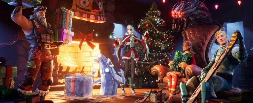 Le Winterfest de Fortnite est lancé, ajoute les skins Spider-Man: No Way Home