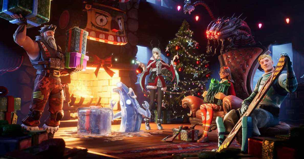 Le Winterfest de Fortnite est lancé, ajoute les skins Spider-Man: No Way Home
