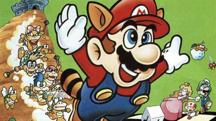 La découverte hors limites dans Super Mario Bros. 3 vous permet de marquer Luigi
