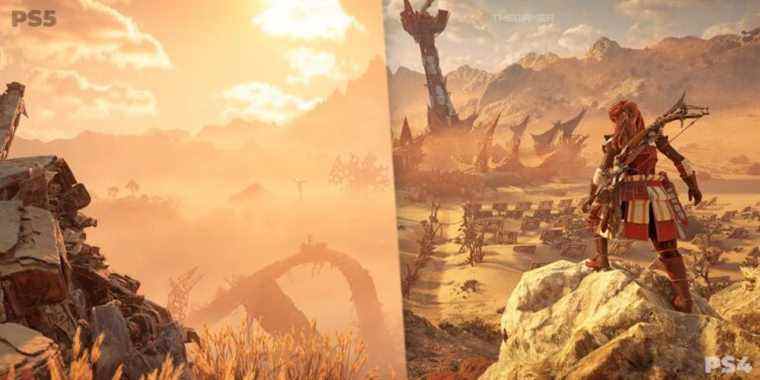 Horizon Forbidden West a l'air incroyable sur PS4, et nous ne devrions pas être surpris 
