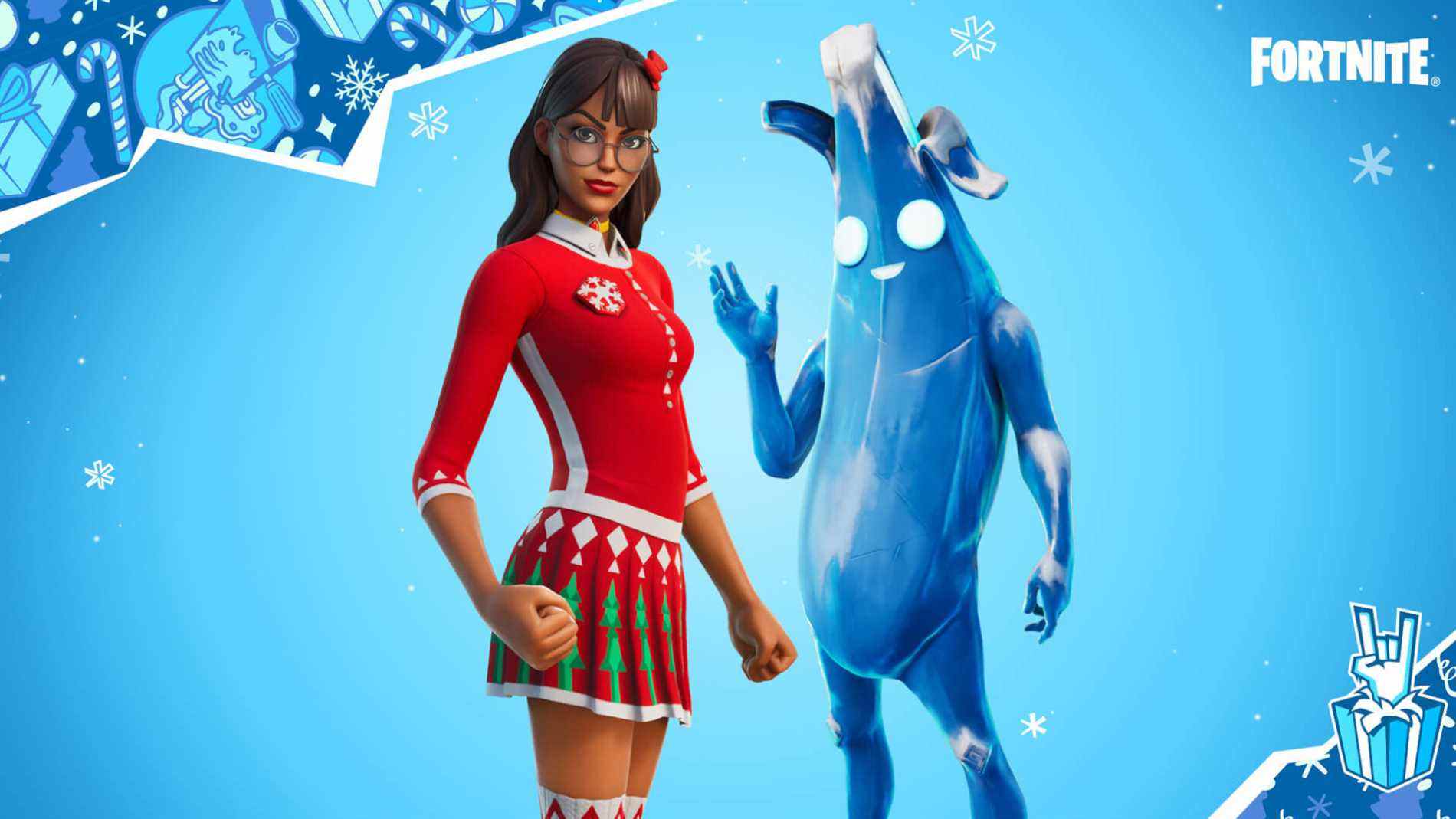 Fortnite offre trois skins gratuits pendant le Winterfest
