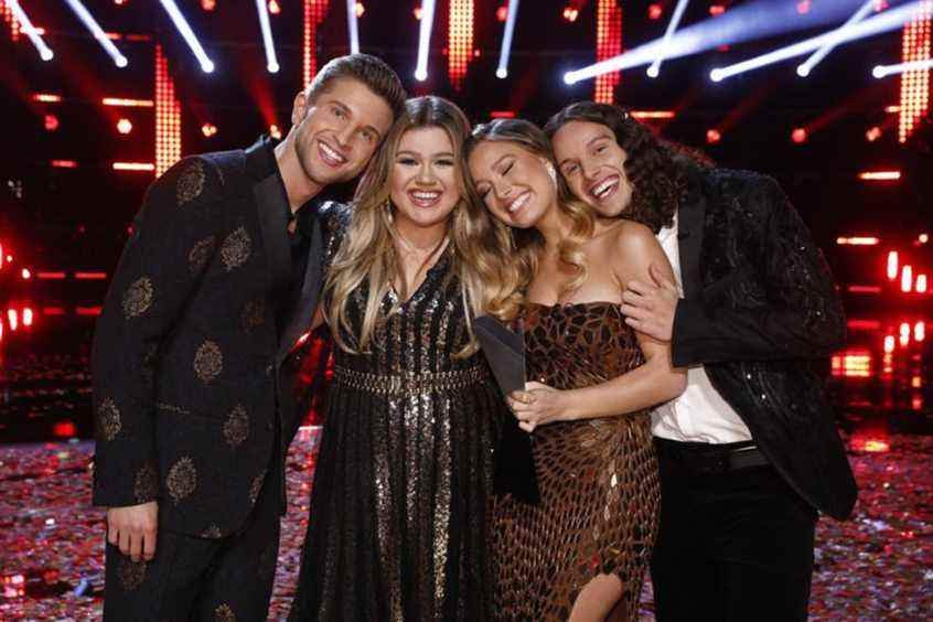 La fille de la saison 21 de The Voice nommée Tom Kelly Clarkson 