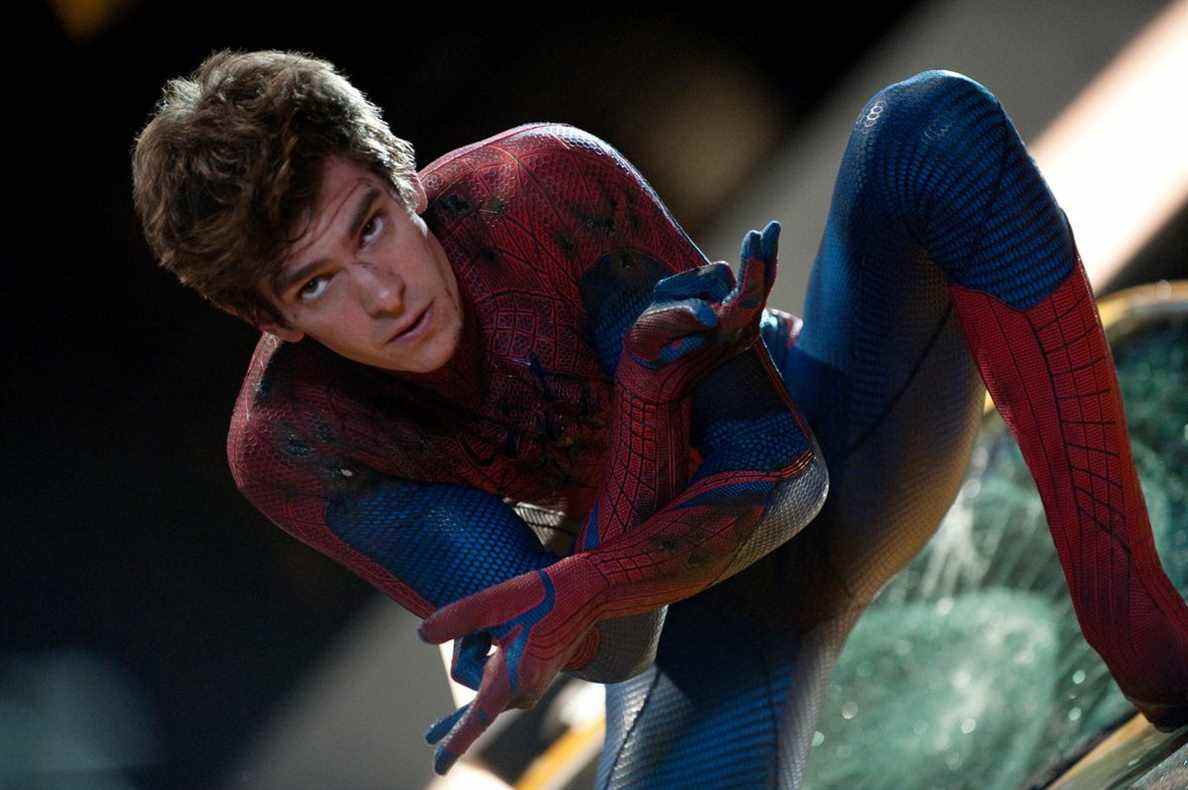 Andrew Garfield dans L'incroyable Spider-Man