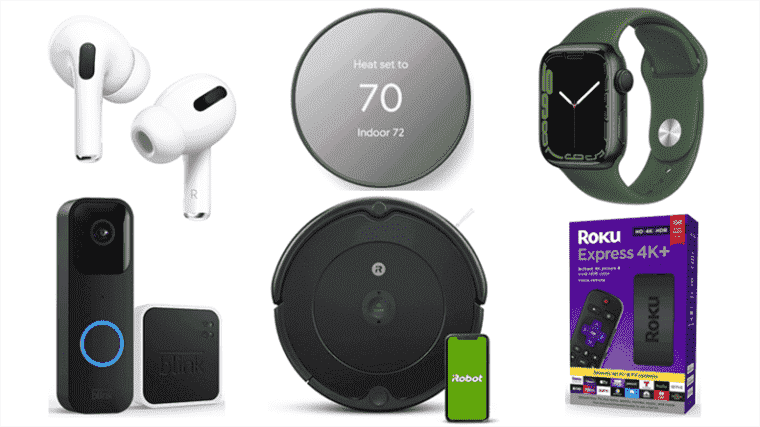 Cadeaux de dernière minute livrés à Noël : AirPods Pro, Roomba 692, sonnette vidéo Blink