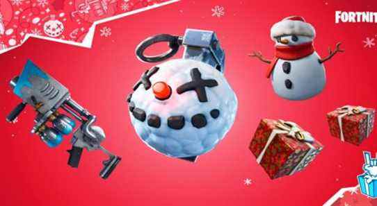 Fortnite : où trouver le lanceur de boules de neige