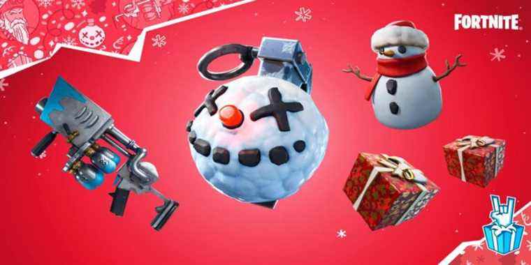 Fortnite : où trouver le lanceur de boules de neige
