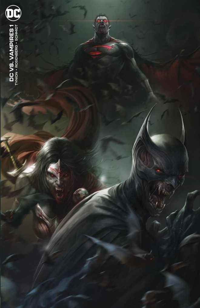 Couverture de la variante DC vs. Vampires #1