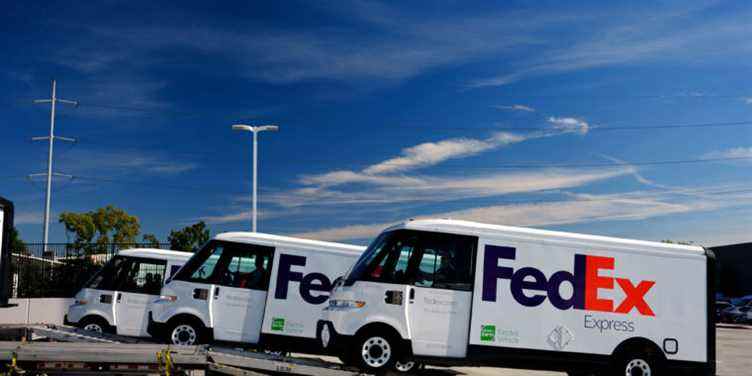 FedEx reçoit ses premières camionnettes de livraison électriques BrightDrop