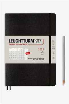 LEUCHTTURM1917 Agenda et carnet mensuel 2022 à couverture souple