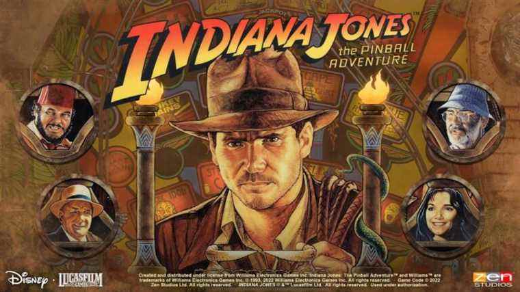 Pinball FX3 sur Switch pour recevoir Indiana Jones: The Pinball Adventure
