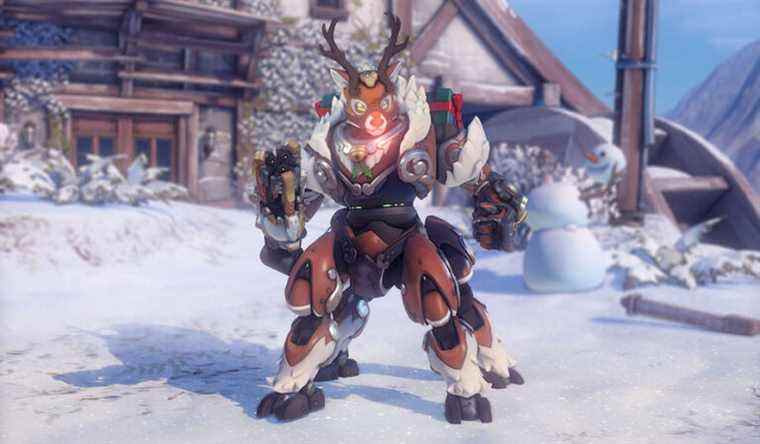 Overwatch Winter Wonderland Reindeer Osira