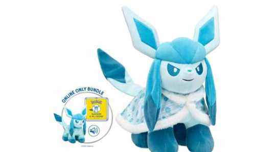 Glaceon révélé comme la dernière offre Pokemon de Build-A-Bear