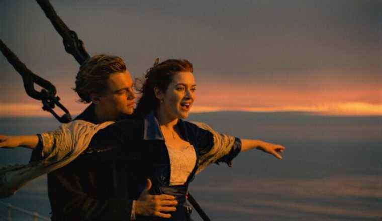 TITANIC, from left: Leonardo DiCaprio, Kate Winslet, 1997. TM & Copyright ©20th Century Fox Film Corp. All rights reserved./Courtesy Everett Collection