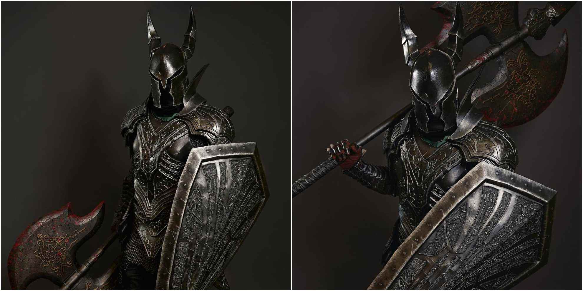 Un fan de Dark Souls passe 9 mois à construire un costume de cosplay de chevalier noir
