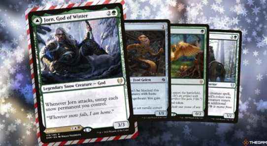 Magic The Gathering Commander Deck Brew: Mettez vos adversaires sur la liste des méchants avec un Jorn sur le thème des fêtes, God Of Winter