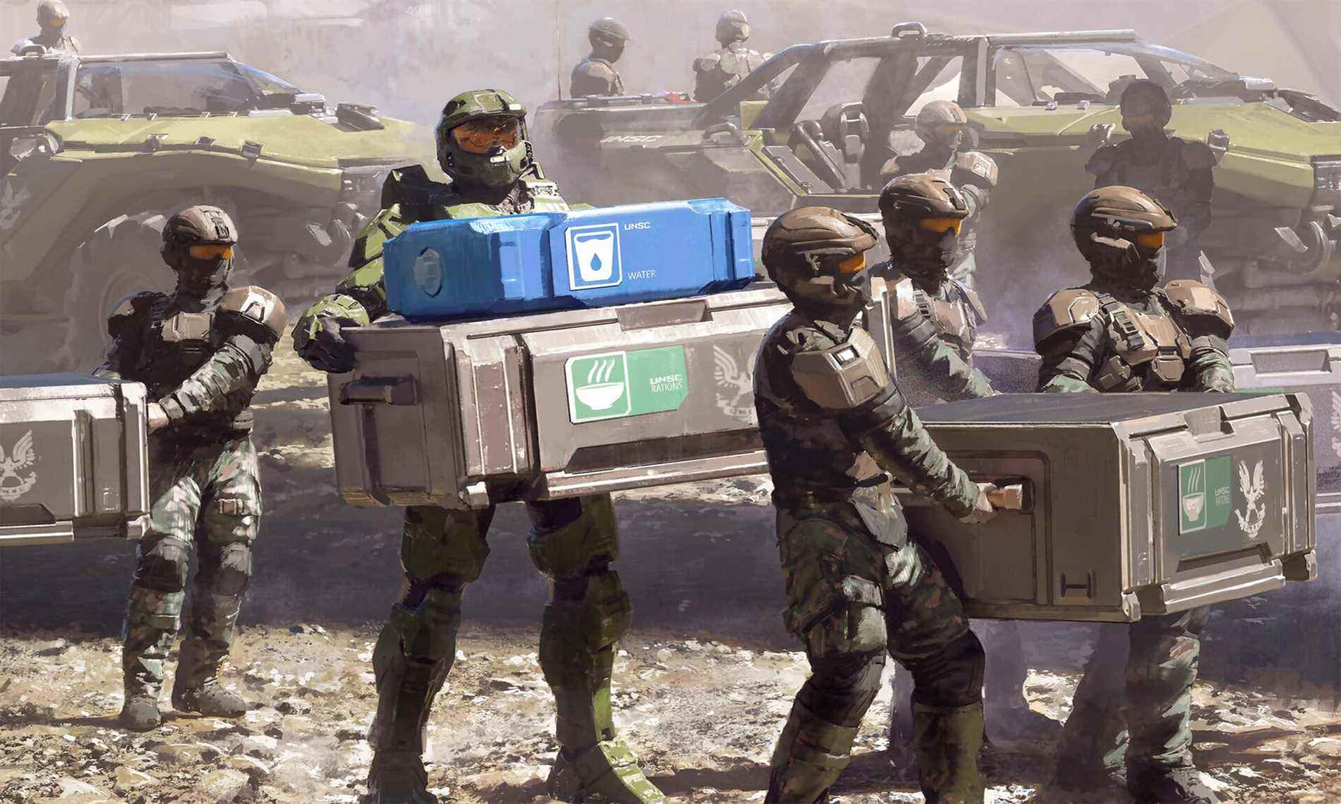 Les Marines sont la meilleure partie de Halo Infinite
