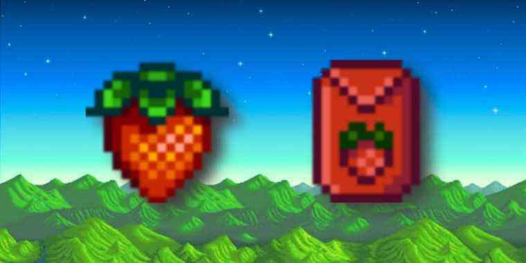 Stardew Valley : où se procurer des graines de fraises
