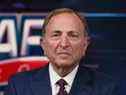 Le commissaire de la LNH, Gary Bettman.