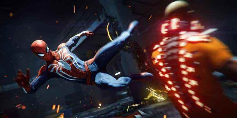 Expliquer le mouvement de Spider-Man PS4 trouvé dans No Way Home 
