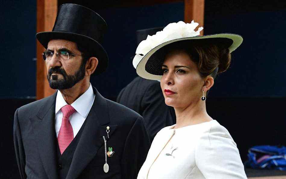 Cheikh Mohammed bin Rashid Al Maktoum et la princesse Haya bint Al Hussein, photographiés en 2016 - David M. Benett/Getty Images 