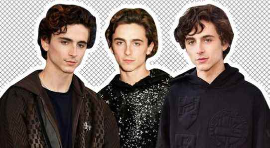 Timothée Chalamet a conçu un sweat à capuche