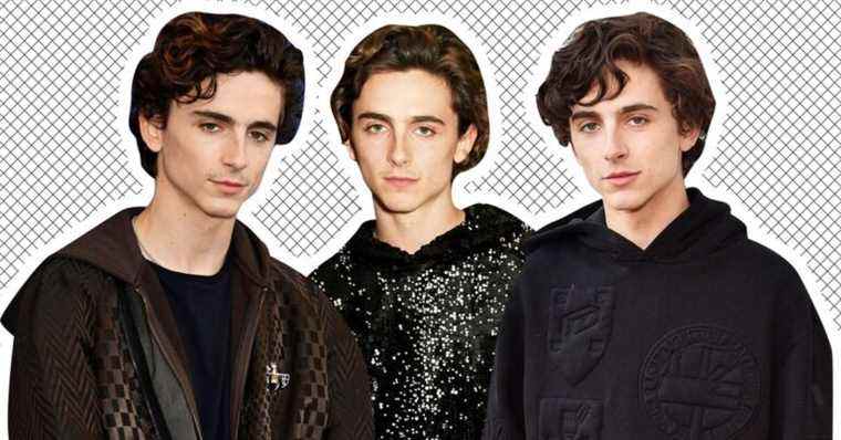 Timothée Chalamet a conçu un sweat à capuche
