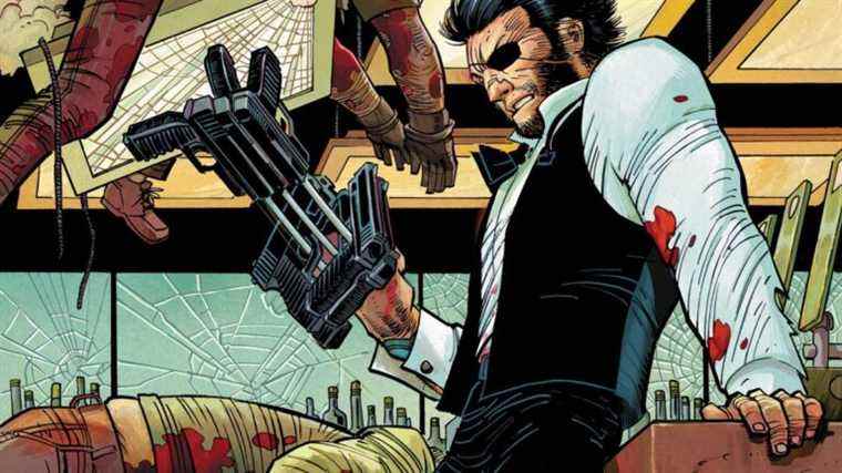 Wolverine (avec un cache-œil) et Nick Fury font équipe pour la nouvelle série Madripoor