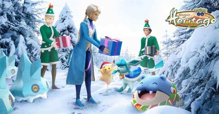 Événement Pokemon Go Holiday : Bergmite, cartes postales, bonus et plus