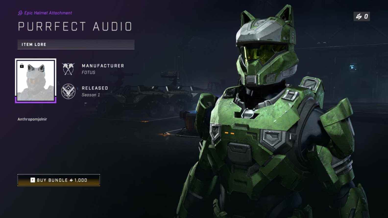     Vous pouvez désormais porter des oreilles de chat dans Halo Infinite, et c'est excellent

