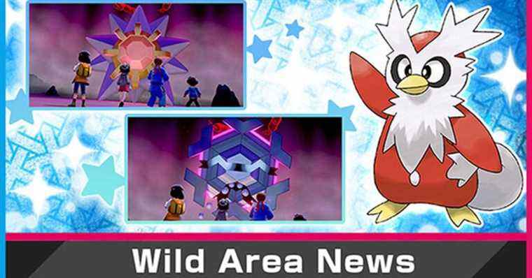 Pokemon Sword and Shield célèbre les vacances avec un événement Shiny Delibird