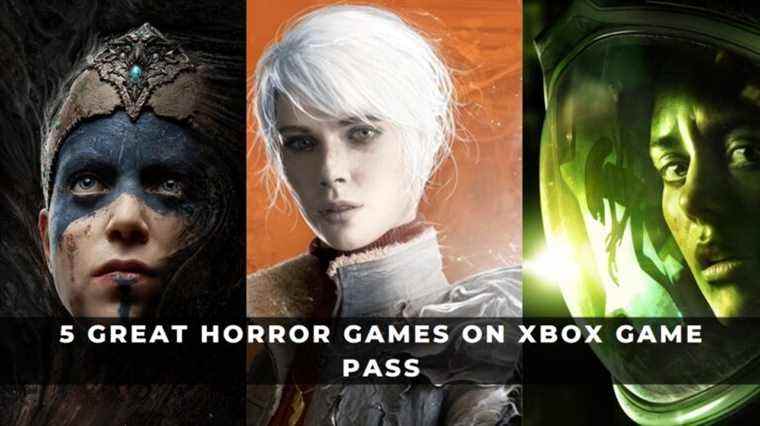 5 grands jeux d'horreur sur Xbox Game Pass
