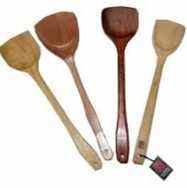 The Wok Shop Spatules en bois ou en bambou