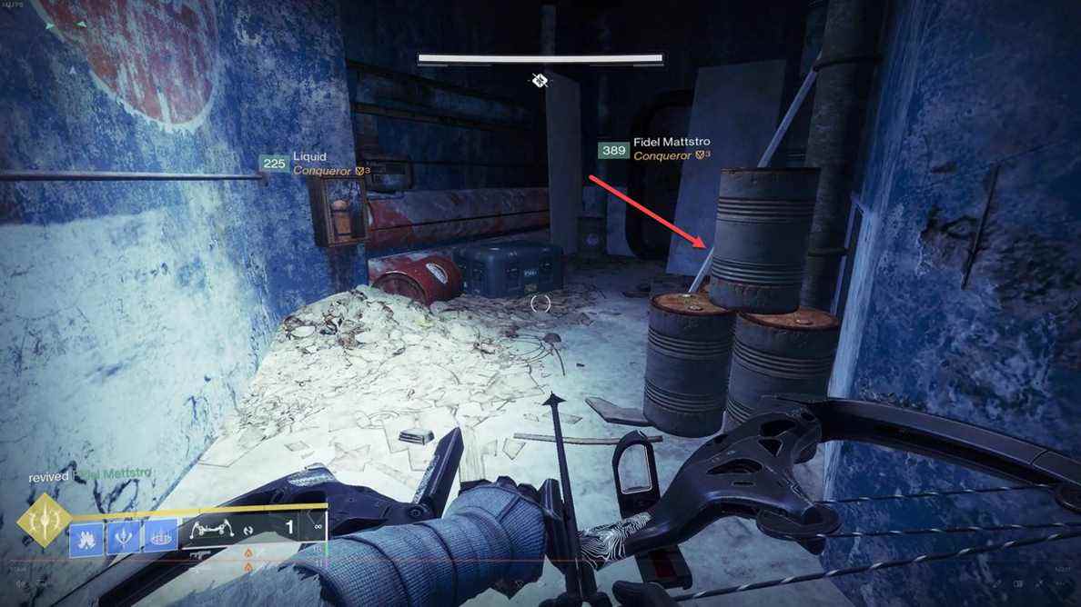 Le sixième message dans une bouteille à collectionner dans le donjon Grasp of Avarice de Destiny 2