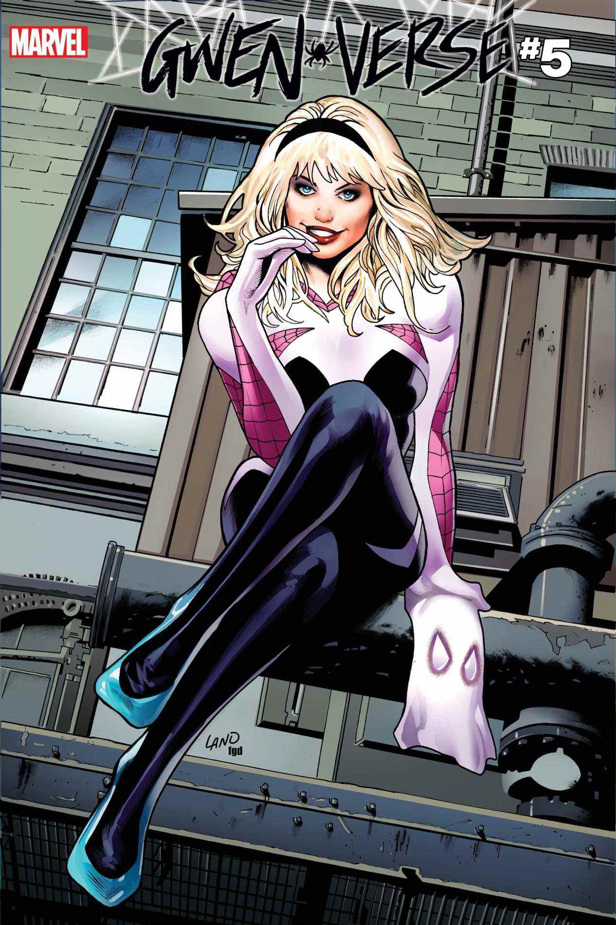 Couverture de la variante Gwen-Verse par Greg Land