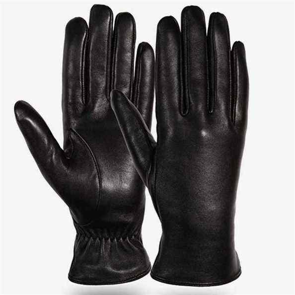 Gants de conduite à écran tactile Diravo en cuir d'agneau