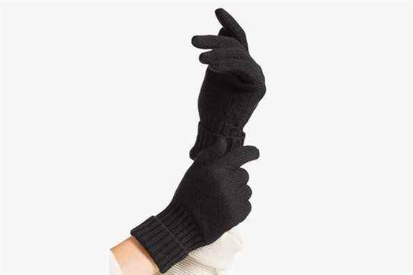 Fishers Finery Gants en cachemire ultra moelleux 100 % pur tricot