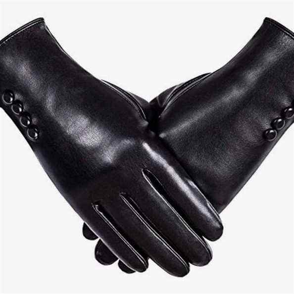 Gants de conduite thermiques à écran tactile Alepo avec doublure en laine