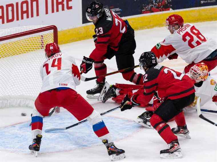 Le Canada fait rebondir la Russie dans le match d’avant-tournoi… et reste en bonne santé