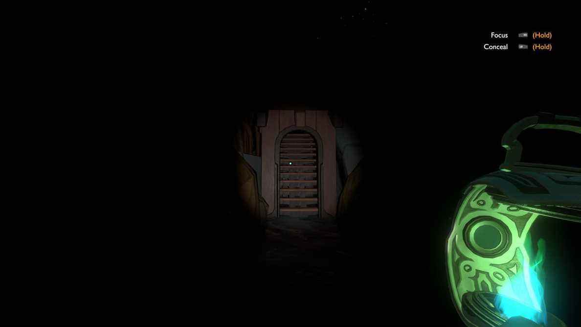 Un escalier caché dans Outer Wilds: Echoes of the Eye