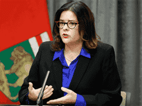 La première ministre du Manitoba, Heather Stefanson : "Je pense qu'il existe de meilleures façons d'investir cet argent au Manitoba."