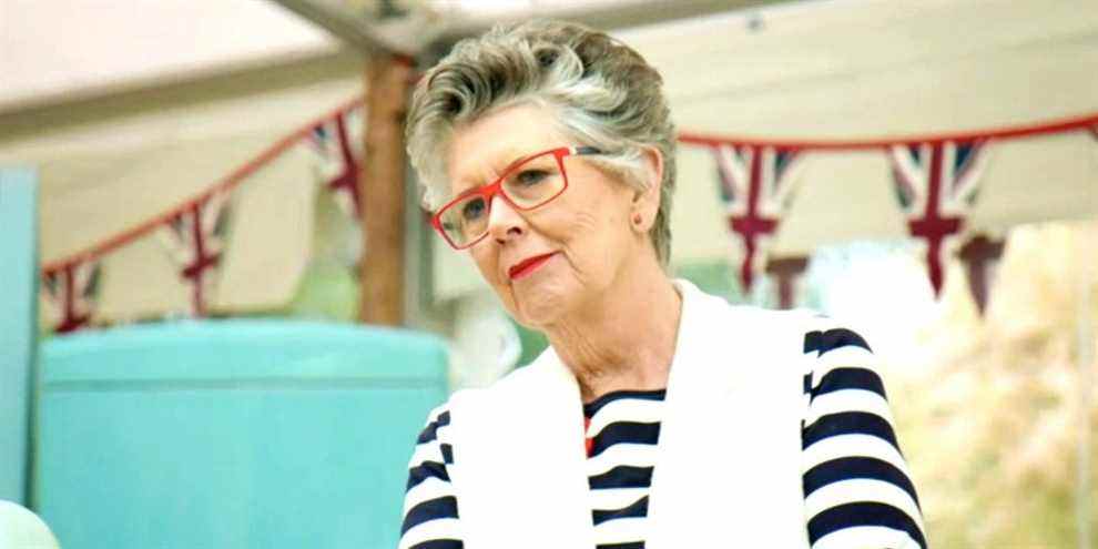 Prue Leith de Bake Off répond aux plaintes concernant son jugement

