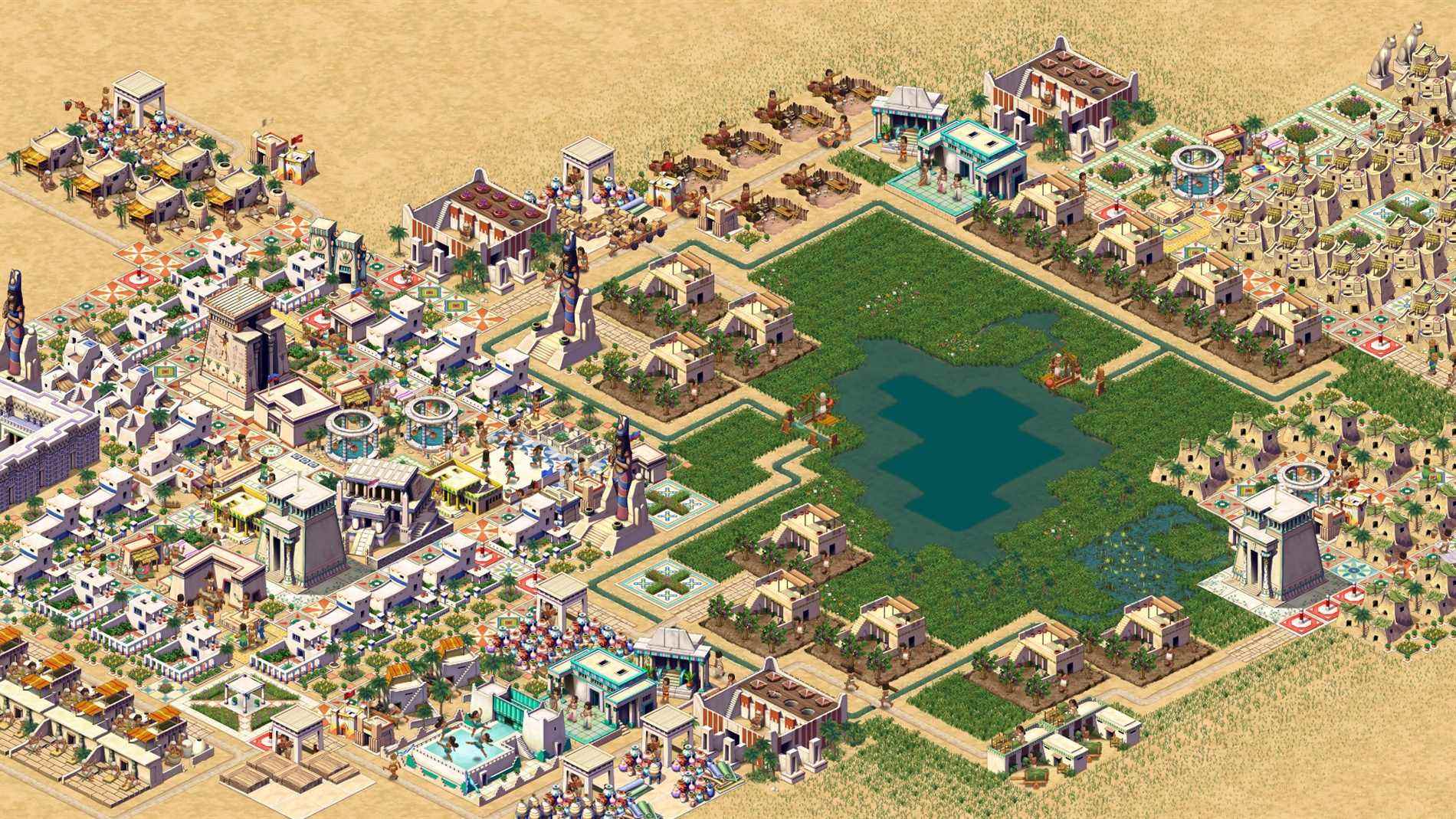 City-builder Pharaoh: A New Era propose de nouveaux visuels 4K et des mécanismes classiques
