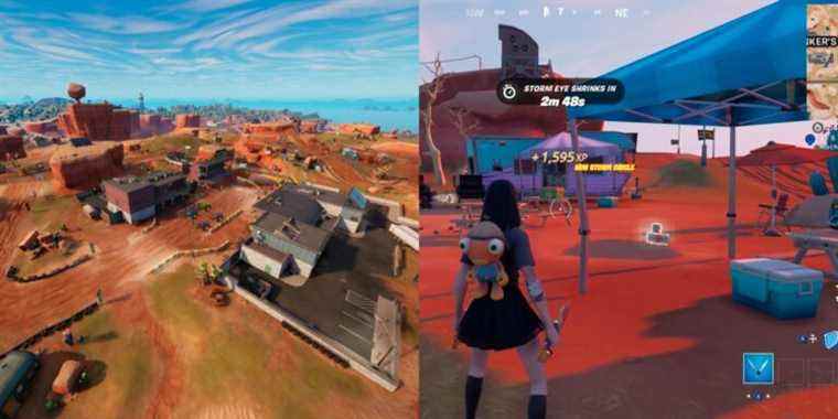 Fortnite Chapter 3: Emplacements des glacières et des machines à glaçons
