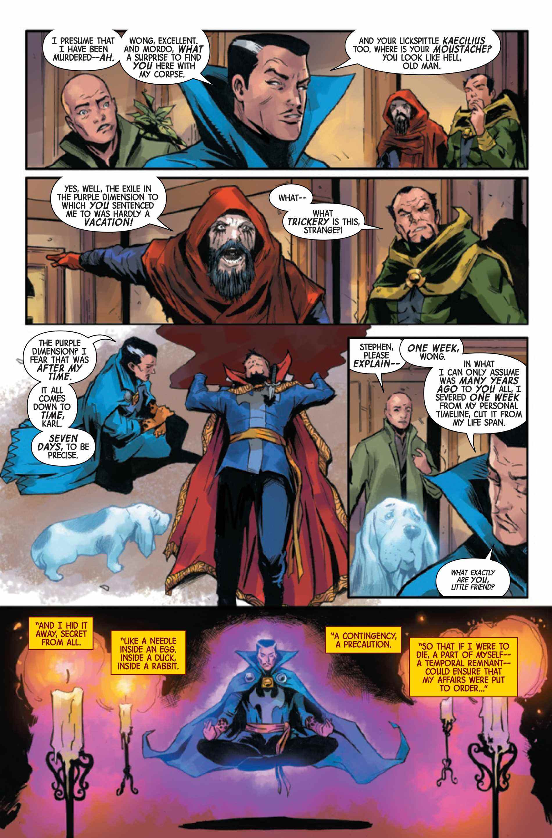 Aperçu de La mort du docteur Strange #2