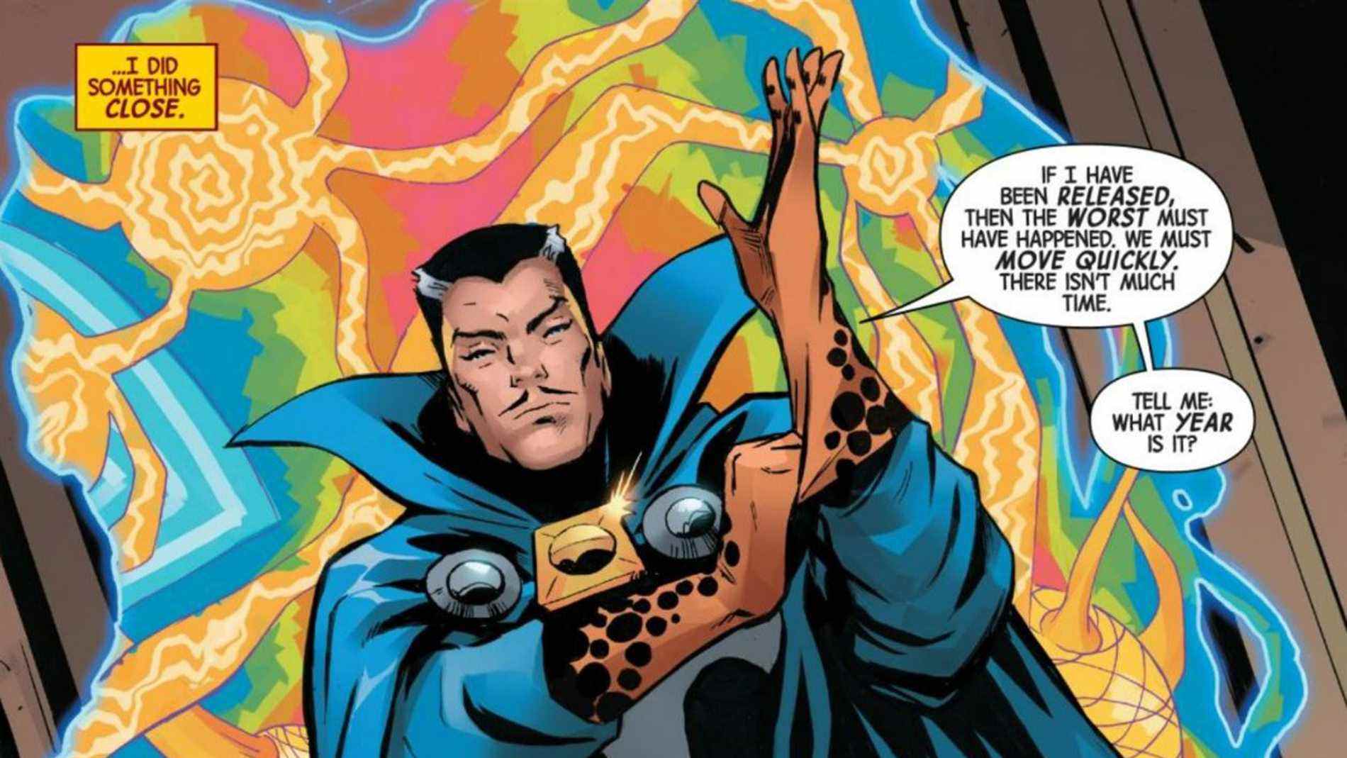 Extrait de la mort du docteur Strange #1