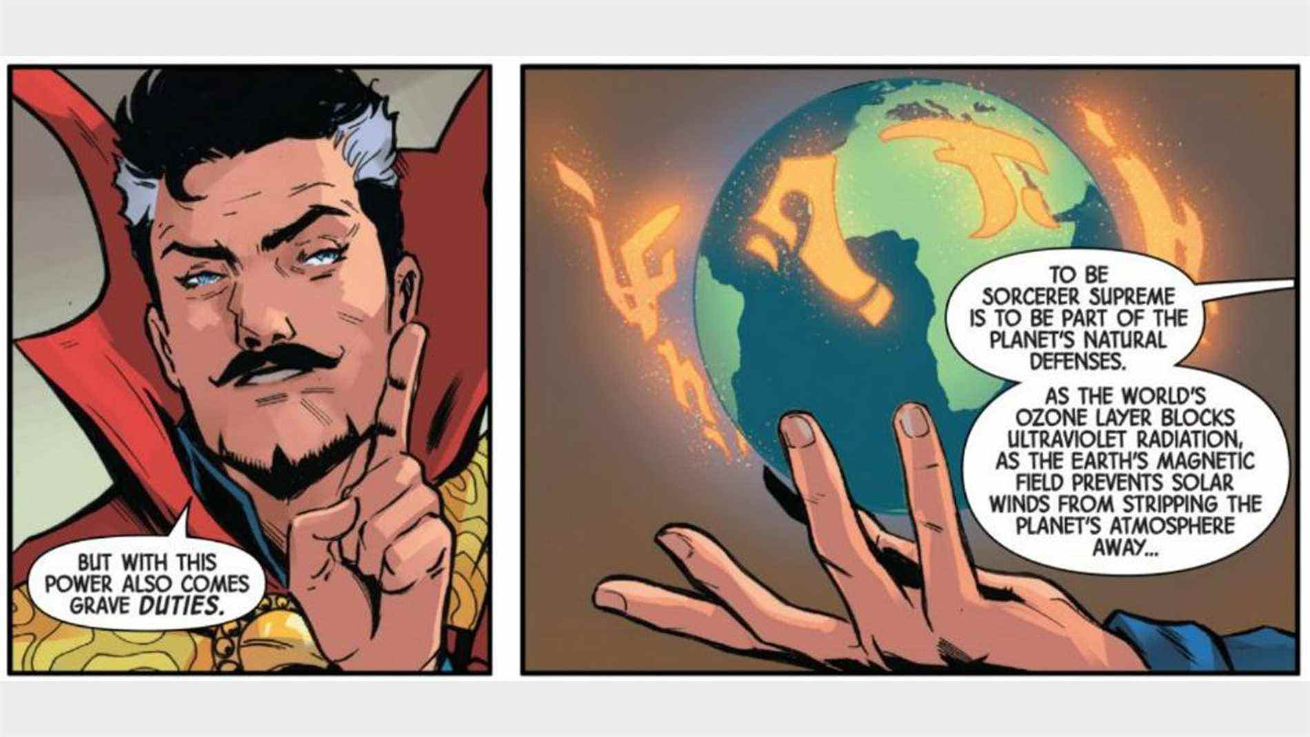 Extrait de la mort du docteur Strange #1