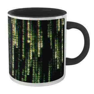 Mug Matrix Simulatte - Noir