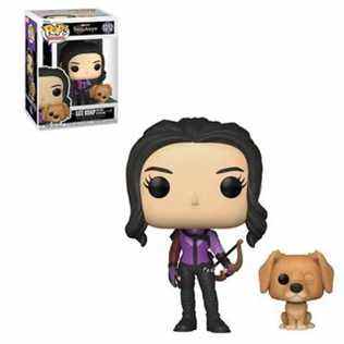 Kate Bishop et Lucky le Pizza Dog Funko Pop!  figurine